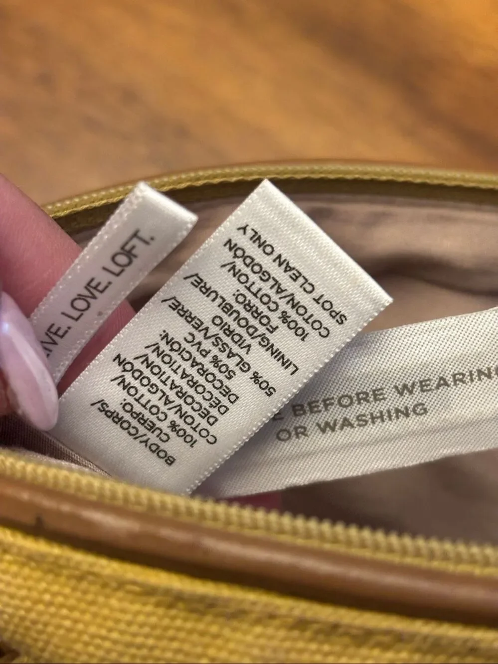 LOFT wristlet only